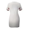 Baseball Lace Mini Sexy Dress for Women Bodycon Short Sleeve Summer Party Club Dresses