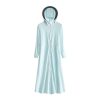 Women's UPF 50+ Lightweight Long Sleeves Sun Protection Beach Summer Dress Hoodie Dress