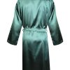 Classic And Elegant Christian Bathrobe, Green,46, Green, 14