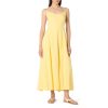 Women's Luna Scoop Neck Linen Maxi Dress