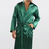 Classic And Elegant Christian Bathrobe, Green,46, Green, 14