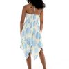 Matchable Couple Hawaiian Luau Shirt or Fairy Dress in Pacific Palm Cream