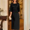 Sequin Dress for Women 2025 Mother of The Bride Dresses Wedding Guest Formal Chiffon Evening Gown