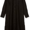 Women's Fiona Relaxed Linen Midi Shirt Dress