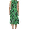 Floral Midi Fit and Flare