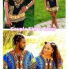 African Dashiki Cotton Shirt Men Women Festival Boho Hippie 60's 70's Bohemian
