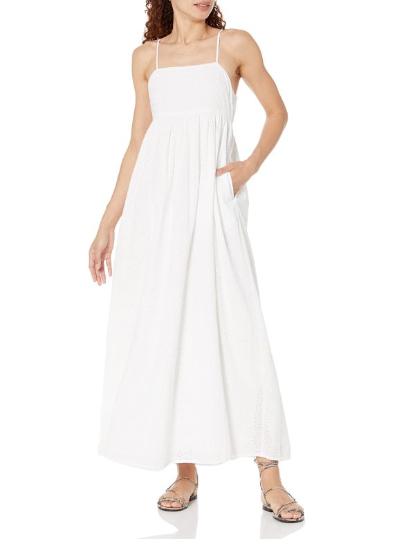 Women's Shyla Cotton Eyelet Maxi Dress