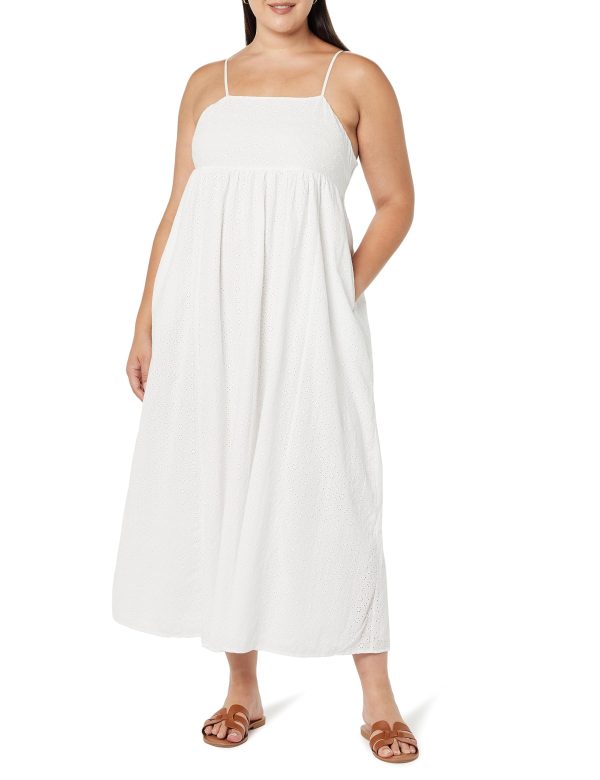 Women's Shyla Cotton Eyelet Maxi Dress