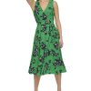 Floral Midi Fit and Flare