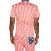 Casual One Piece Romper for Men Short Sleeve Button Down Jumpsuit - The Original Romphim