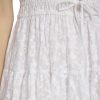 Women's Petal Burnout Fit and Flare Dress