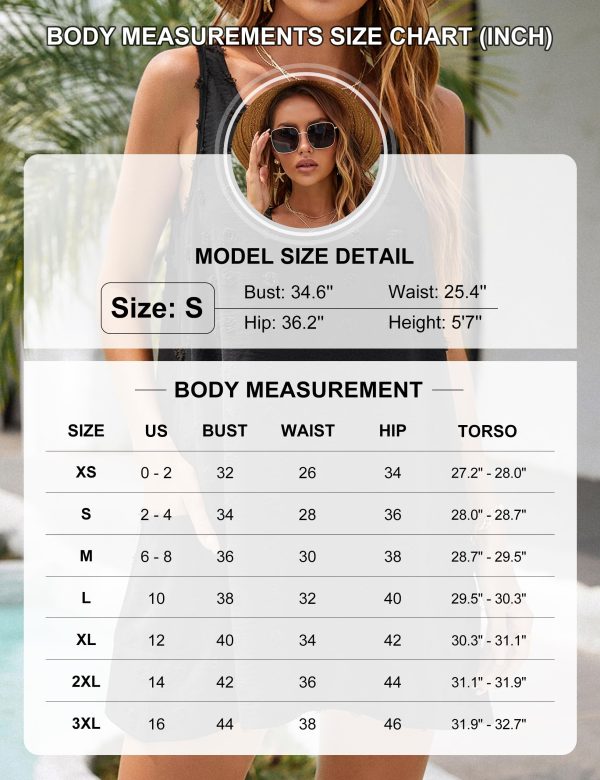 Womens Casual Sun Summer Dresses Swiss Polka Dot Beach Cover Up V Neck Tank Dress with Pockets