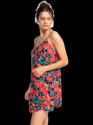 Women's Summer Casual Sundress Cover-up, Sleeveless Mini Dress for Beach, Pool, and Resort Wear