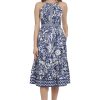 Women's Spaghetti Halter Neck A-line Dress