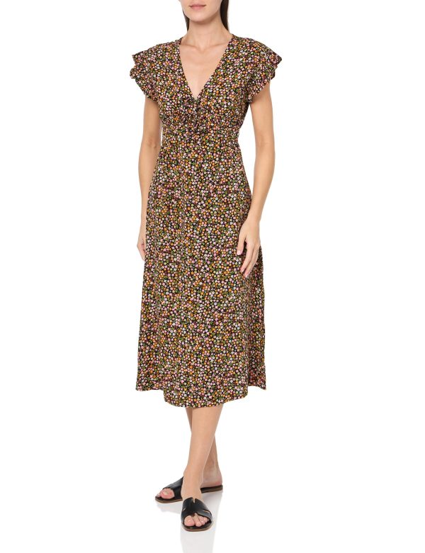 Women's Picnic Date Midi Dress