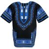 African Dashiki Cotton Shirt Men Women Festival Boho Hippie 60's 70's Bohemian