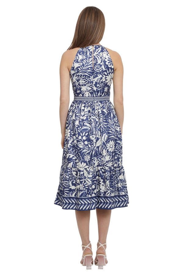 Women's Spaghetti Halter Neck A-line Dress