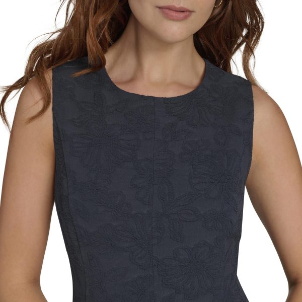 Women's Tiered Sleeveless Flattering Midi Dress
