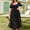 Lace Dresses for Women Wedding Guest Cocktail Semi Formal Party Evening Floral Dresses
