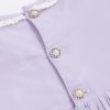 Girl's Summer Dresses, Vintage Purple Heirloom Dress, Puff Sleeve, Light Purple Dress for Girls Kids