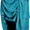 Women's Steampunk Gothic High Low Cyberpunk Victorian Skirt Medieval Renaissance Skirts Cosplay Outfits