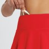 Women's Pleated Tennis Skirts Athletic Golf Skorts for Women with Pockets Shorts High Waisted Workout Layered Ruffle