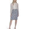 Women's Open Front Tweed Suit Jacket