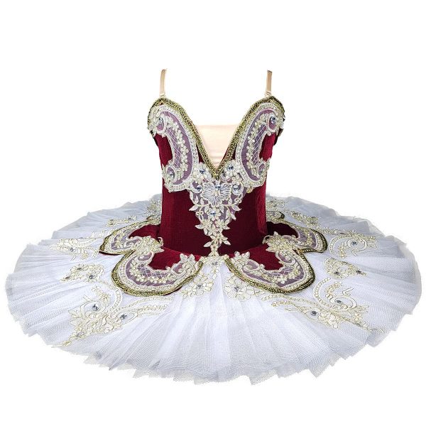 Swan Lake Performance Costume Ballet Dress White Sarong Competition Tutu Kids Adult Ballet Puffy Skirt