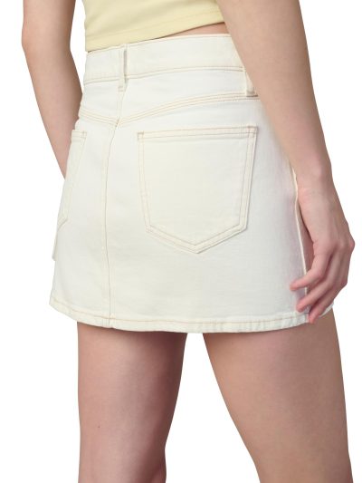 Women's The Carpenter Mid Rise Mini Denim Skirt