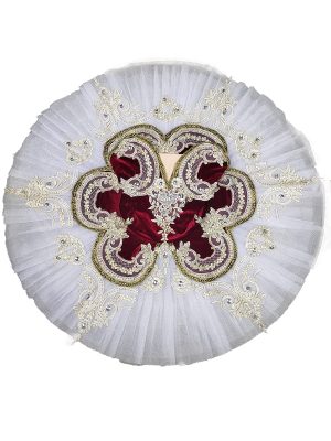 Swan Lake Performance Costume Ballet Dress White Sarong Competition Tutu Kids Adult Ballet Puffy Skirt