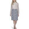 Women's Open Front Tweed Suit Jacket