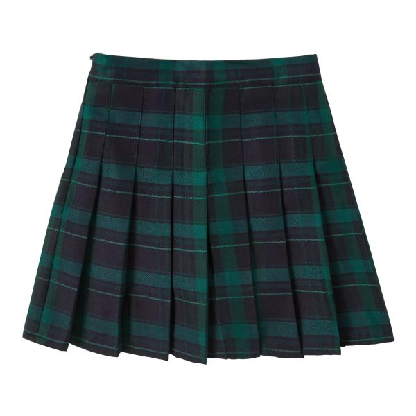 Womens Girls Pleated Tennis Skirts High Waisted A-line Skirt School Uniform Athletic Golf Skorts with Shorts,2T-4XL