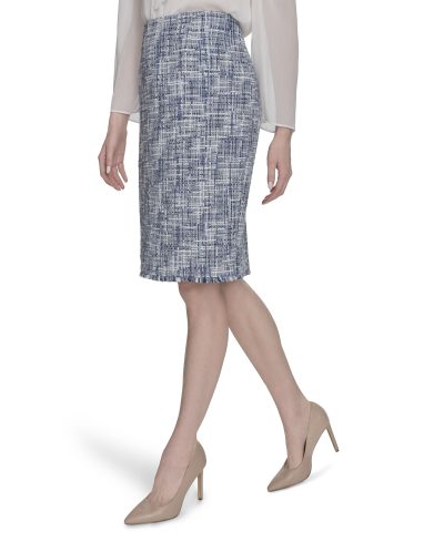 Women's Open Front Tweed Suit Jacket