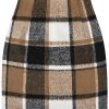 Plaid Skirts for Women, Pencil Mini Skirts for Women High Waist Bodycon Christmas Holiday Fall Winter Skirts 2024 Trendy