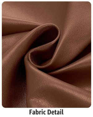 Shorts for Women Faux Leather Skorts High Waisted PU Leather Shorts Elastic Waist Ruched Wrap Skorts Skirts